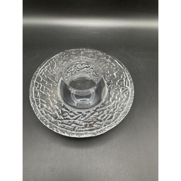 Orrefors Kostaboda Other - ORREFORS Sweden Crystal Votive Tealight Candle Holder